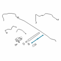 OEM 2016 Ford Explorer Rear Blade Diagram - BB5Z-17528-F