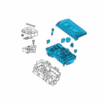 OEM Chevrolet Volt Fuse & Relay Box Diagram - 22870070