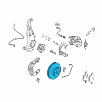 OEM BMW 760Li BRAKE DISC, LIGHTWEIGHT, VEN Diagram - 34-10-6-894-383