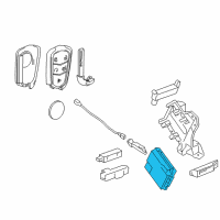 OEM 2018 Chevrolet Tahoe Module Diagram - 13594368