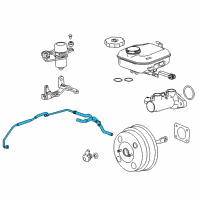 OEM 2012 Chevrolet Camaro Vacuum Hose Diagram - 22784424