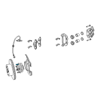 OEM Pontiac Stud-Front Wheel Diagram - 92214183