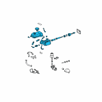 OEM 2004 Toyota Tacoma Master Cylinder Diagram - 47025-35050