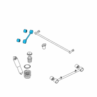 OEM 2009 Kia Sorento Upper Arm Assembly-Rear Diagram - 552003E100