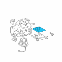 OEM Toyota FJ Cruiser Filter Diagram - 87139-47010-83