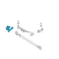 OEM 2002 Nissan Xterra Idler Kit-Steering Diagram - D8530-VK90A