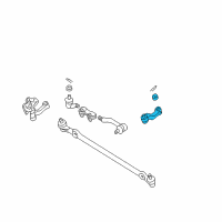 OEM 2003 Nissan Xterra Arm Kit-Pitman Diagram - 48502-3S526