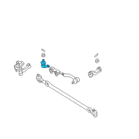 OEM 2001 Nissan Xterra Socket Kit-Tie Rod, Outer Diagram - D8520-VK90A