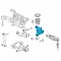 OEM 2010 Toyota Sequoia Knuckle Diagram - 42304-0C010