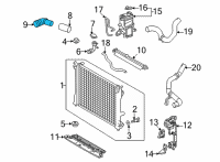 OEM Toyota RAV4 Prime Joint Diagram - 16291-25020