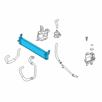 OEM 2013 Toyota Camry Inverter Cooler Diagram - G9010-33031