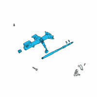 OEM Scion Tube Assembly Diagram - 45250-52080