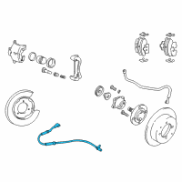 OEM 2005 Kia Optima Wheel Sensor Assembly-Abs Diagram - 956803C501