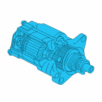 OEM 2001 Honda Odyssey Starter Motor Assembly (Reman) Diagram - 06312-P8A-506RM