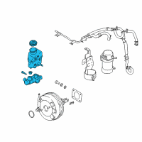 OEM Kia Stinger Cylinder Assembly-Brake Diagram - 58510J5000