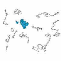 OEM Buick Verano Turbocharger Asm Diagram - 12658317