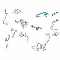 OEM 2013 Buick Regal Cooling Pipe Diagram - 12626613