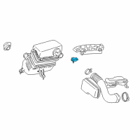 OEM 1998 Toyota Land Cruiser Air Mass Sensor Diagram - 22204-75020