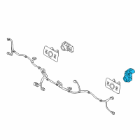 OEM 2015 Kia Soul EV Sensor Assembly-ULTRASON Diagram - 95720E4000AUB