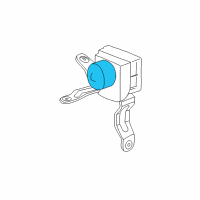 OEM 2004 Jeep Grand Cherokee Anti-Lock Brake Control Unit Diagram - 5066657AB