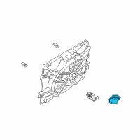 OEM Ford Crown Victoria Fan Relay Diagram - 6W1Z-8B658-AC
