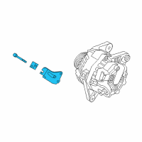 OEM 2014 Hyundai Elantra GT Brace Assembly-Alternator Diagram - 37460-2E010