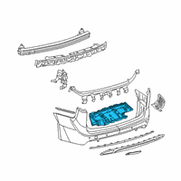 OEM 2021 Chrysler Voyager Belly-Rear Diagram - 68227443AB