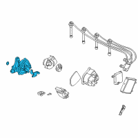 OEM Honda Civic Housing, Distributor Diagram - 30105-P2E-A02