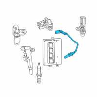 OEM 2011 Ram 1500 CABLE/IGNITION-Ignition Diagram - 5149051AD