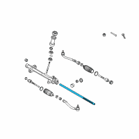 OEM 2013 Kia Forte Rack-Steering Gear Box Diagram - 565312L000