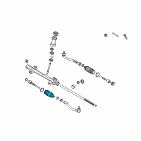 OEM Hyundai Bellows-Steering Gear Box Diagram - 57740-1H000