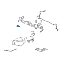 OEM 2004 Buick Rendezvous Headlamp Assembly Bolt Diagram - 11519494