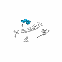 OEM 2003 Jeep Liberty INSULATOR-Transmission Support Diagram - 52059299AB