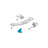 OEM 2004 Jeep Liberty INSULATOR-Engine Mount Diagram - 52059253AC