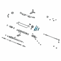 OEM 2004 Honda CR-V Valve Sub-Assy., Steering Diagram - 53641-S9A-A01