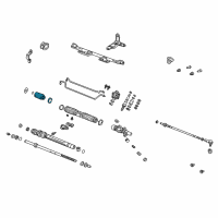 OEM 2009 Honda Element Boot B Diagram - 53536-S9A-003