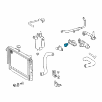 OEM 2007 Toyota Sequoia Thermostat Diagram - 90916-03138