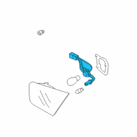OEM 2013 Kia Forte Bulb Holder & Wiring Assembly Diagram - 924401M010