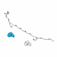 OEM 2017 Nissan Titan XD Sensor Assy-Sonar Diagram - 25994-EZ01B
