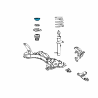 OEM 2010 Ford Focus Mount Diagram - 6S4Z-3A197-A