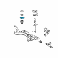 OEM 2007 Ford Focus Seat Diagram - YS4Z-5793-BA