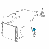 OEM 2022 Buick Enclave Auxiliary Pump Diagram - 13507545