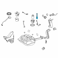 OEM Toyota Pressure Regulator Diagram - 23280-21010