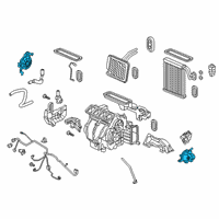 OEM Honda Insight Motor Assembly, A/M Dr Diagram - 79160-TBC-A61