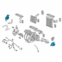 OEM 2022 Honda Insight Motor Assembly, A/M Dr Diagram - 79160-TBC-A61