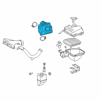 OEM 2009 Toyota Avalon Upper Resonator Diagram - 17881-AD010