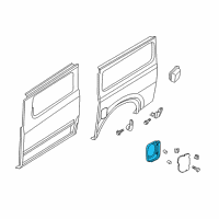 OEM 2012 Nissan NV1500 Base-Filler Lid Diagram - G8120-1PAMA