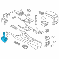 OEM 2015 BMW 528i Gear Selector Switch Diagram - 61-31-7-950-390
