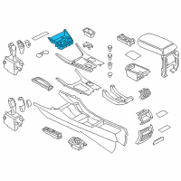 OEM 2016 BMW X3 Drink Holder Diagram - 51-16-9-301-722