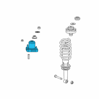 OEM Dodge Journey Bracket-Shock ABSORBER Diagram - 5151303AA